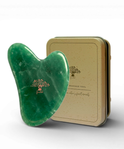 Forestal Aventurine Gua Sha Sculpting Tool Facial Lift and Glow